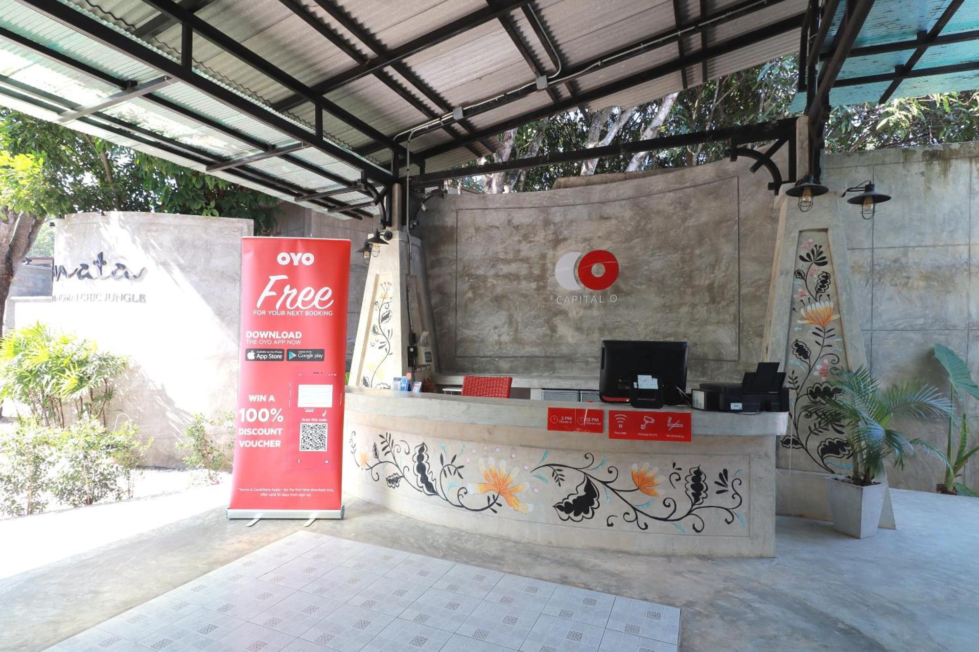 Hotel Capital O 464 At Nata Chiangmai Chic Jungle Mae Rim Exterior foto