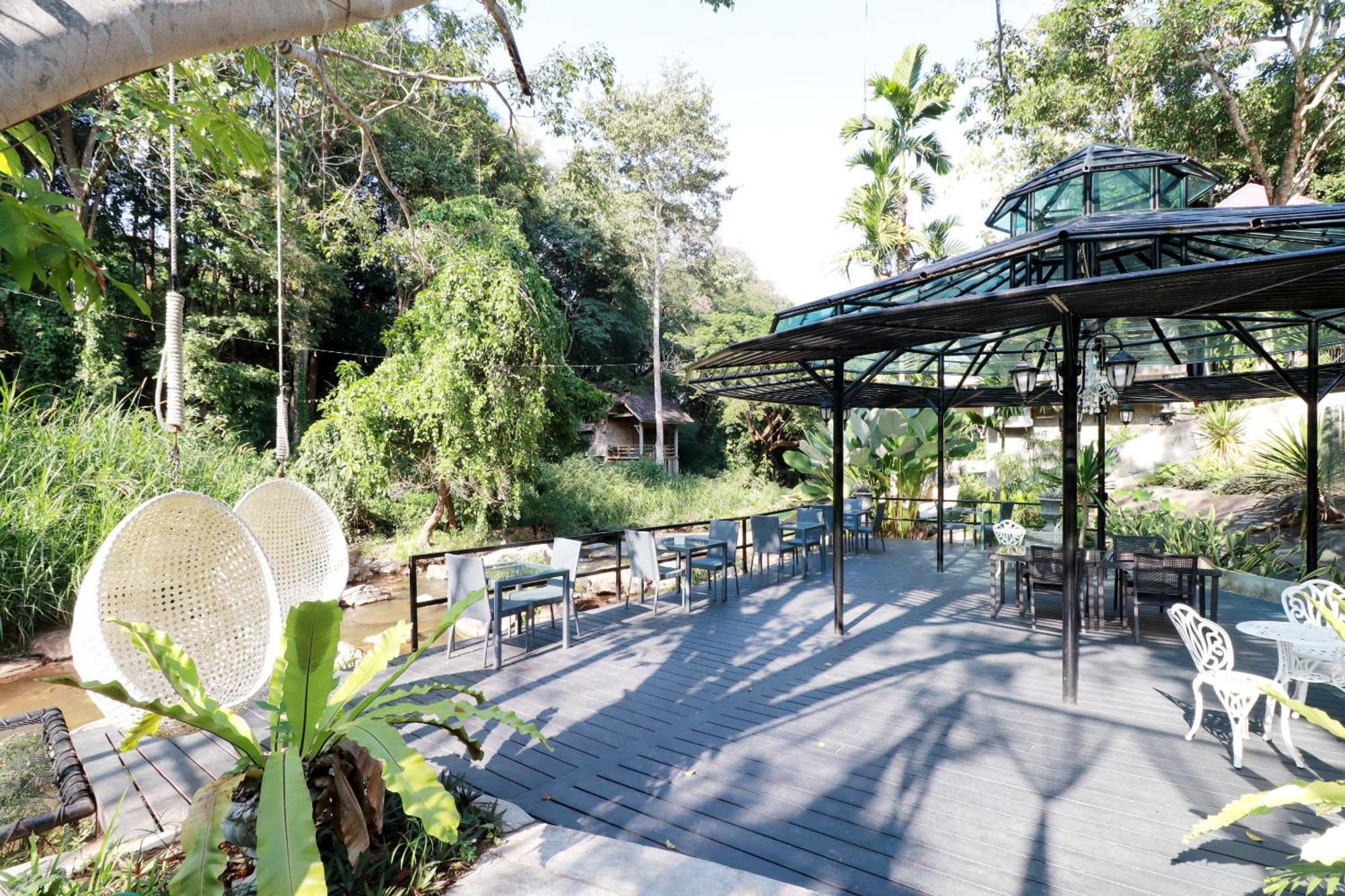 Hotel Capital O 464 At Nata Chiangmai Chic Jungle Mae Rim Exterior foto